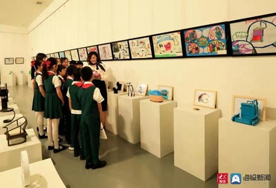 山東省實驗小學、山東建筑大學聯合舉辦美術及產品設計展